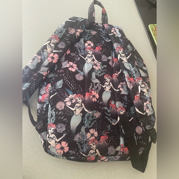 Cute used Loungefly Little Mermaid Full Size Backpack Disney Retired Collectible - Picture 2 of 13